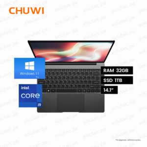 Laptop portátil CoreBook X Chuwi Intel Core i9, 32GB RAM- SSD de 1TB