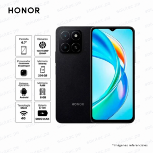 Celular HONOR Play 9S 8GB + 256GB Midnight Black Dual SIM