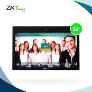 Terminal Biométrica ZKTeco FaceKiosk H32 con Reconocimiento Facial y Pantalla de 32″