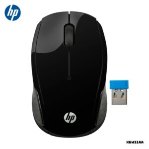 MOUSE HP 200 BLACK X6W31AA