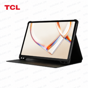 Tablet TCL Note A1 NXTPAPER colocada en case tipo libreta